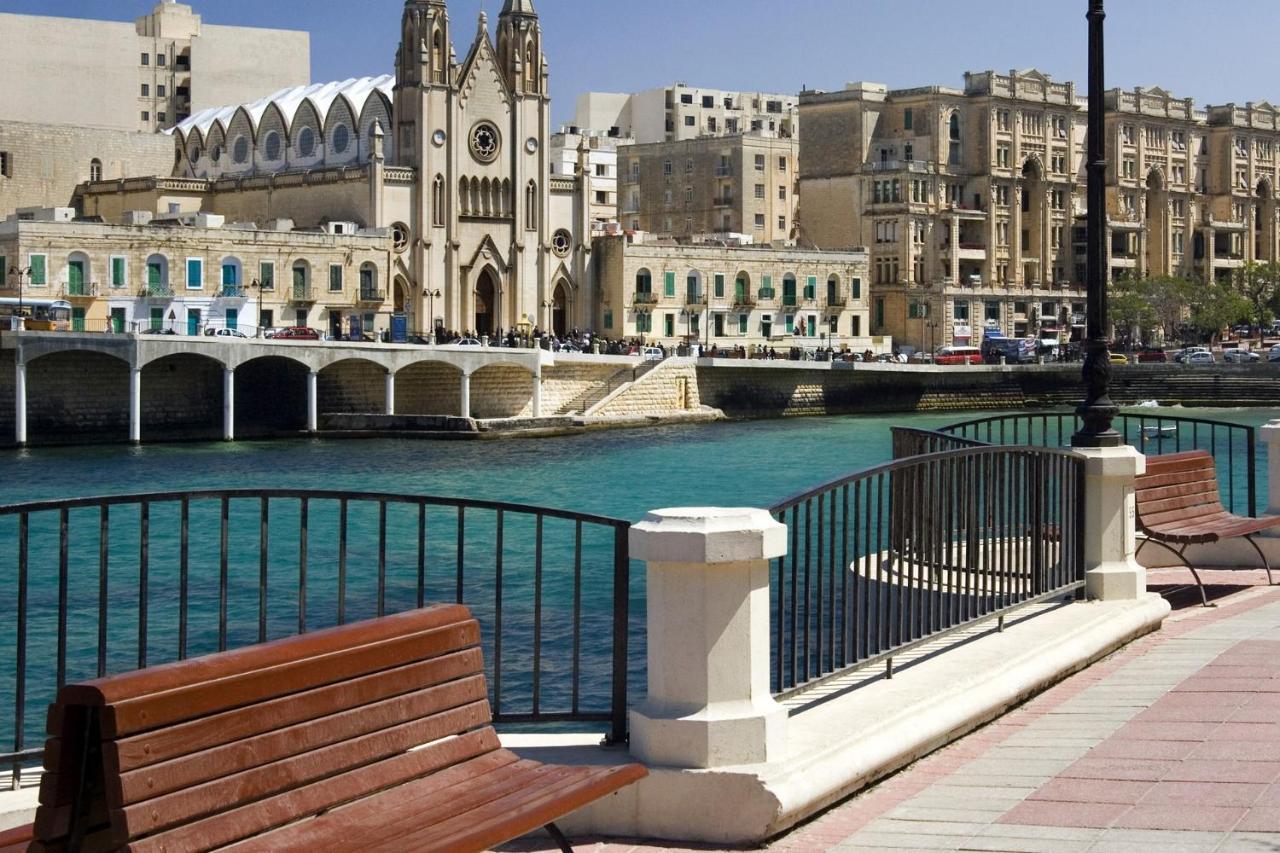Splendid Seaside Retreat On Spinola Bay Saint Julian's Exterior foto