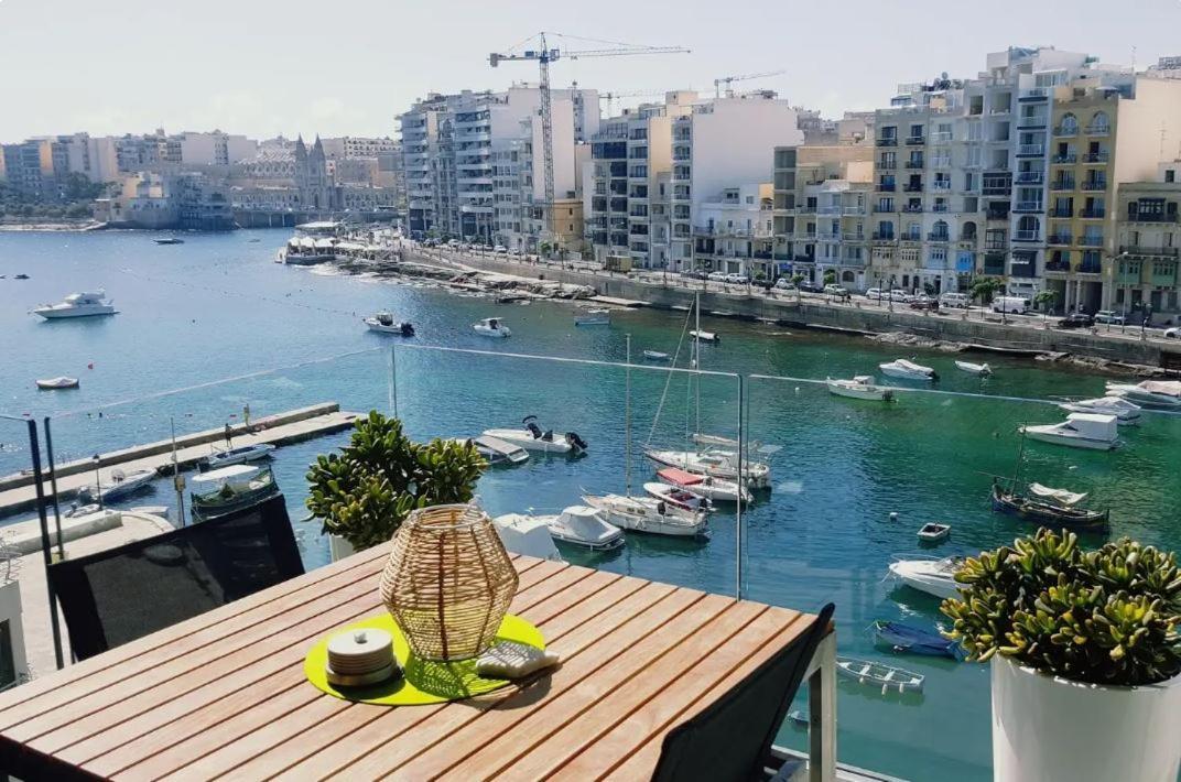 Splendid Seaside Retreat On Spinola Bay Saint Julian's Exterior foto