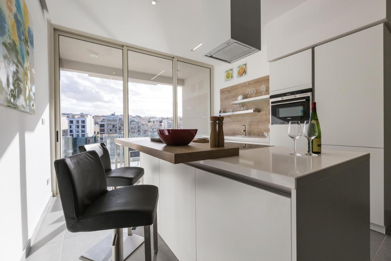 Splendid Seaside Retreat On Spinola Bay Saint Julian's Exterior foto