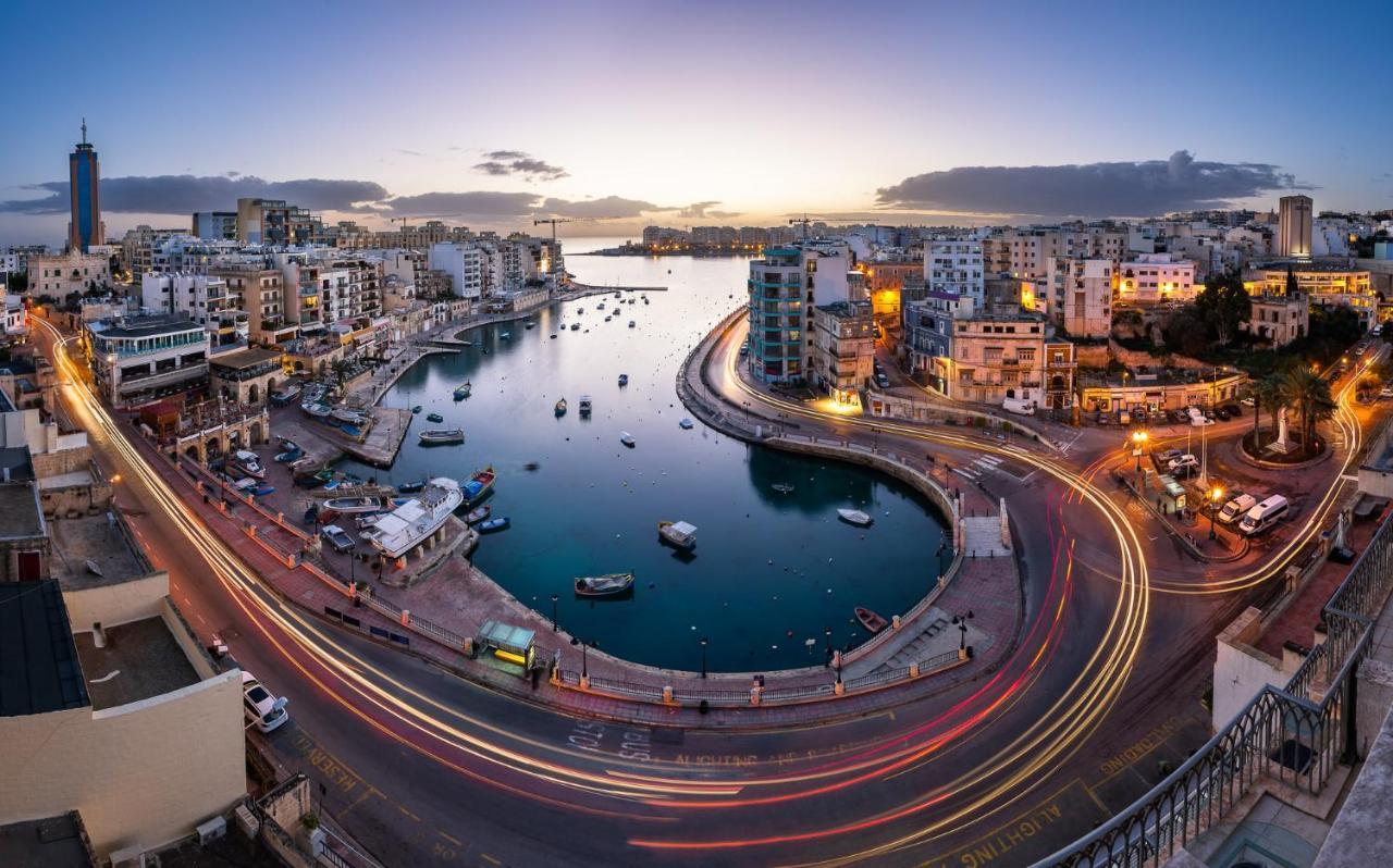 Splendid Seaside Retreat On Spinola Bay Saint Julian's Exterior foto